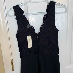 Black Lace Jumpsuit